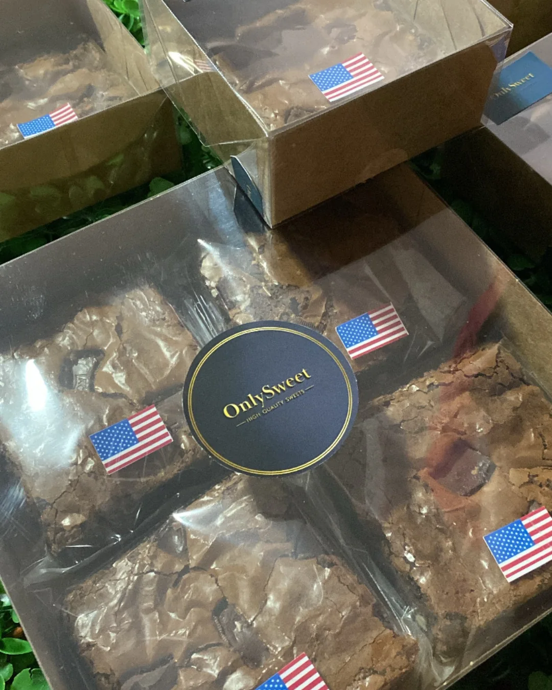 Brownies embalados da OnlySweet