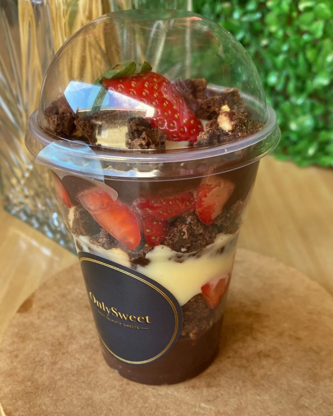 Sobremesa cremosa da linha sweets da OnlySweet